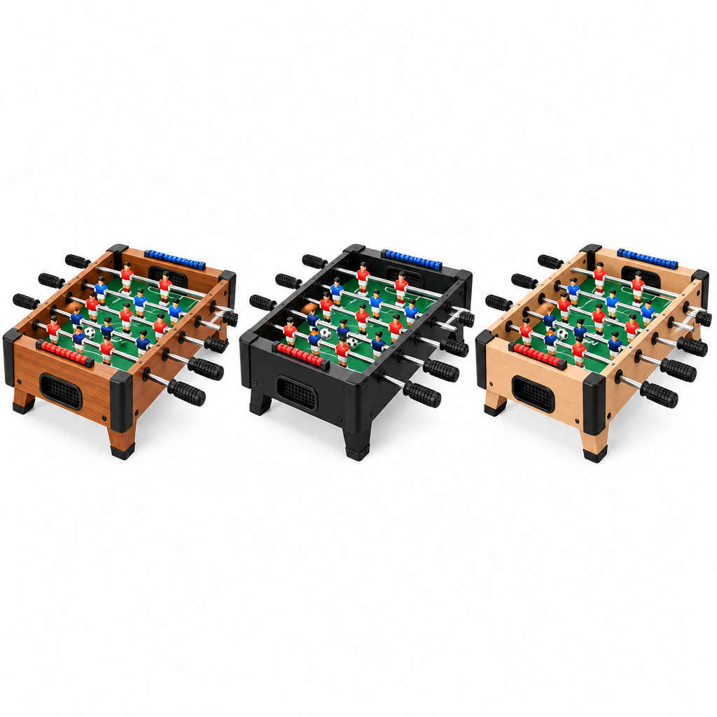 Wood-Finish Tabletop Foosball Game additional view