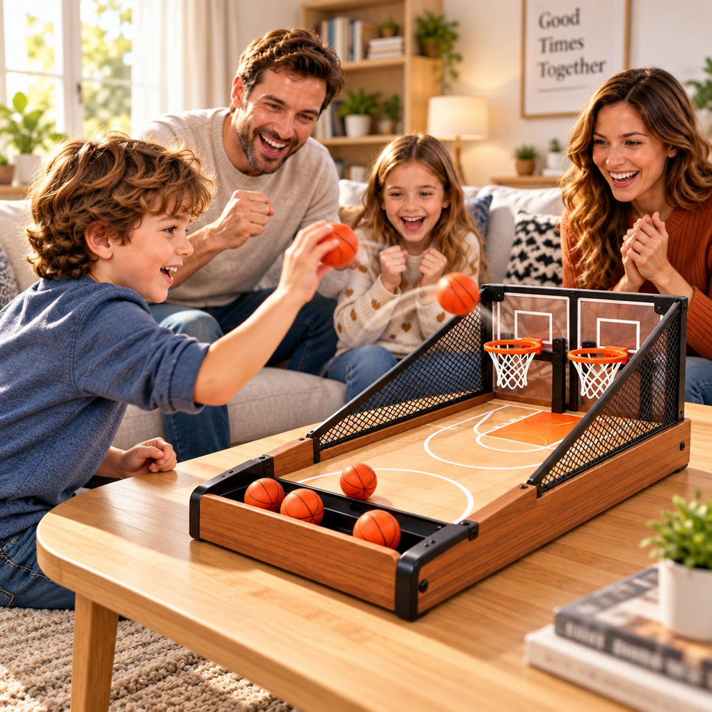 Tabletop Basketball Arcade Challenge